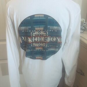 Pendleton White Long Sleeve Shirt